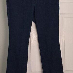 NYDJ - "Marilyn"  Straight Leg - Dark Rinse - Exc Cond